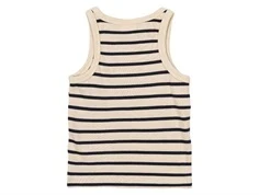 mærkeblå og hvid stribet tank top fraTHE NEW bagfra